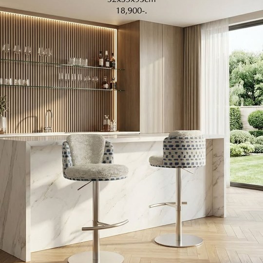 Italian minimalist bar chair - สวยงาม หรูหรา 📌Italian Impo...