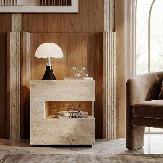🔸️side bed table, เรียบหรู สวยงาม ✨️🔸️ 📌multi-layer solid ...