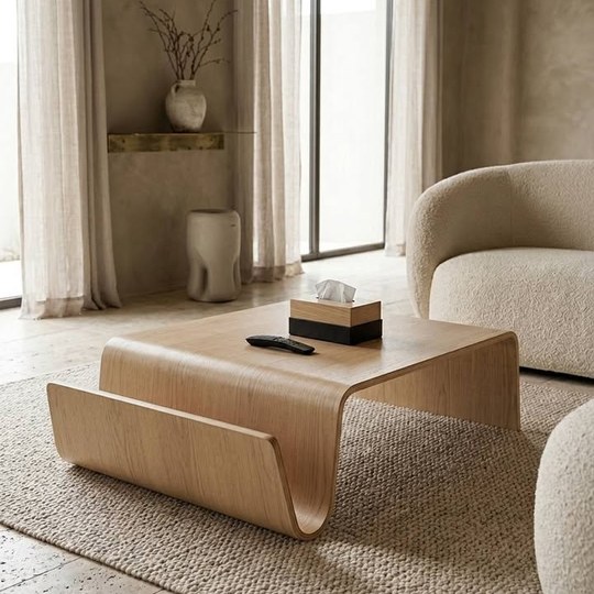 Scando Table — เส้นสายโค้งลื่นไหล สะท้อนความเรียบหรูแบบสแก...