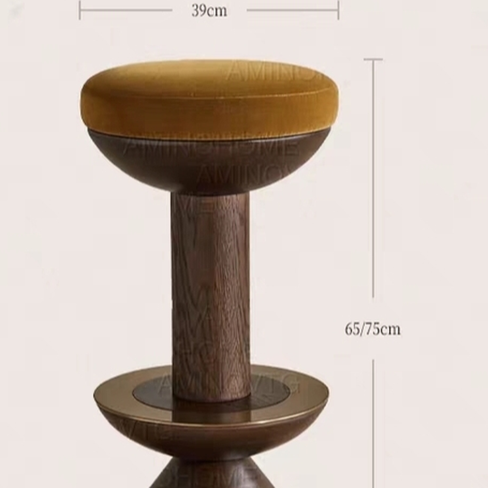 Luxury Accent Stool detail