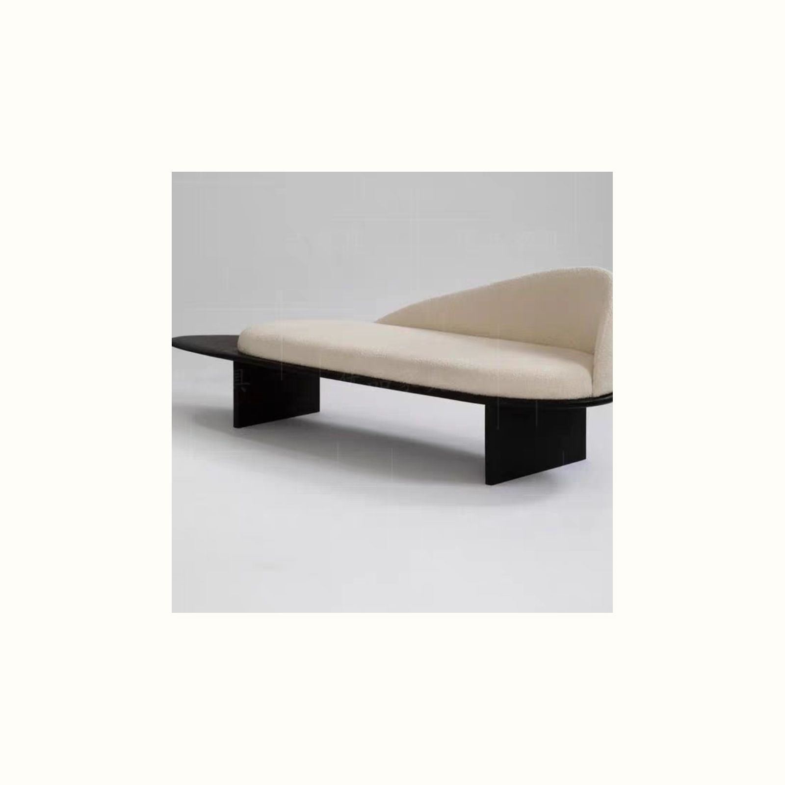 Minimal Luxury Bench detail view